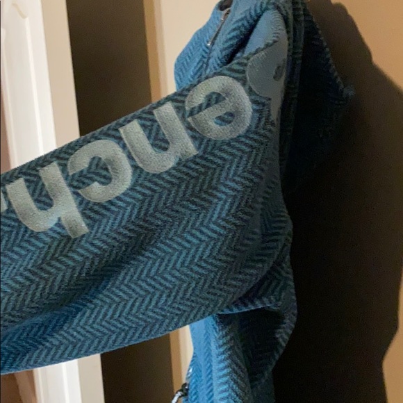 Bench Fleece teal/herringbone - Picture 2 of 6